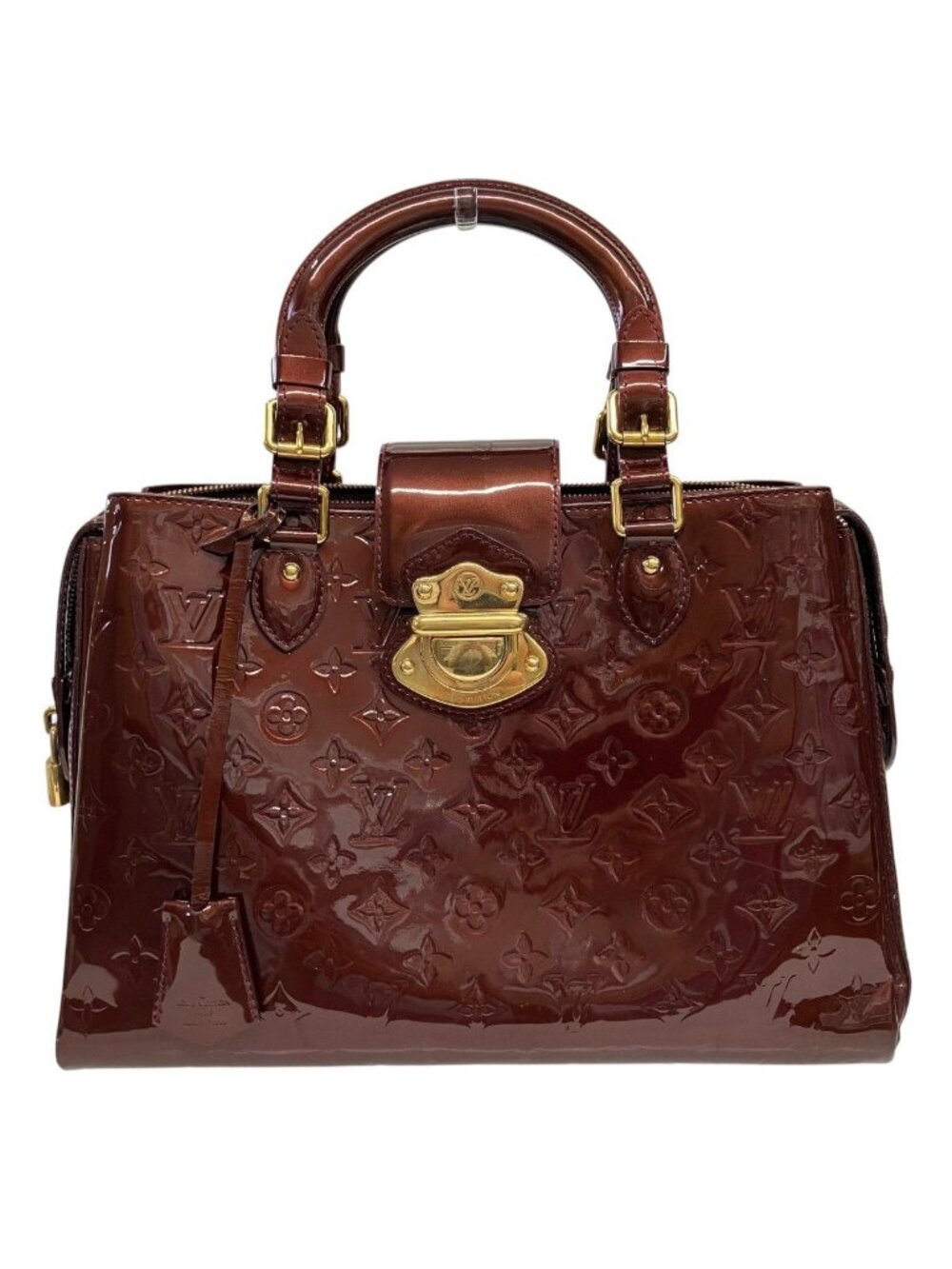 Louis Vuitton Amarante Avenue Handbag Patent